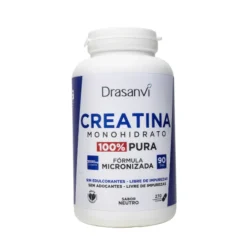 Drasanvi Creatina Monohidrato 100% Pura Neutro 270 Cápsulas | Desempenho físico, força e recuperação muscular