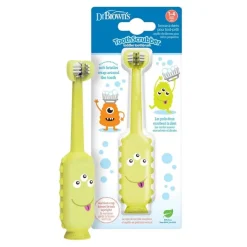 Dr. Browns Escova Dentes Monstro Verde 1-4 Anos