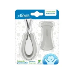 Dr. Brown's Tesoura de Unhas Ponta Segura