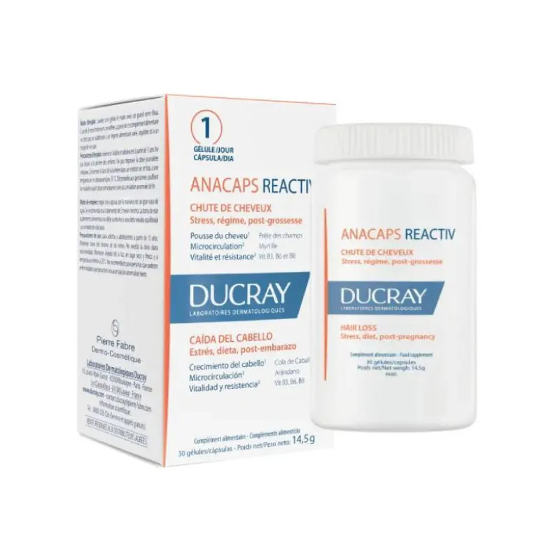 Ducray Anacaps Reactiv Cápsulas x30
