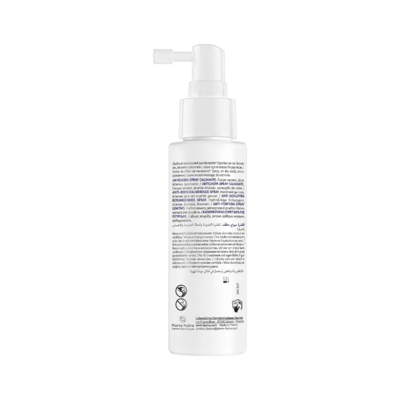 Ducray Kelual DS Intensive Spray 100ml | Anticaspa e Antiprurido Couro Cabeludo | Alívio Imediato
