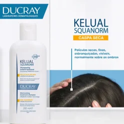 Ducray Kelual Squanorm Champô Caspa Seca Recarga 400ml