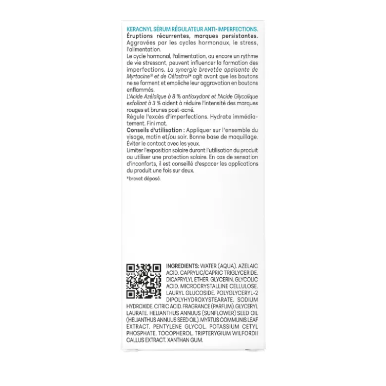 Ducray Keracnyl Sérum Anti-imperfeições 30ml | Acne Hormonal
