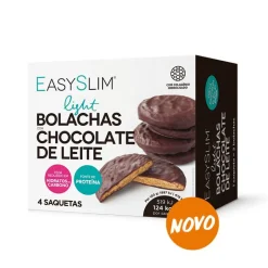 Easyslim Light Bolachas Chocolate de Leite X 4 saquetas