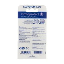 Elgydium Clinic Orthoprotect Cera Ortodôntica Protetora Aparelhos 7Tiras