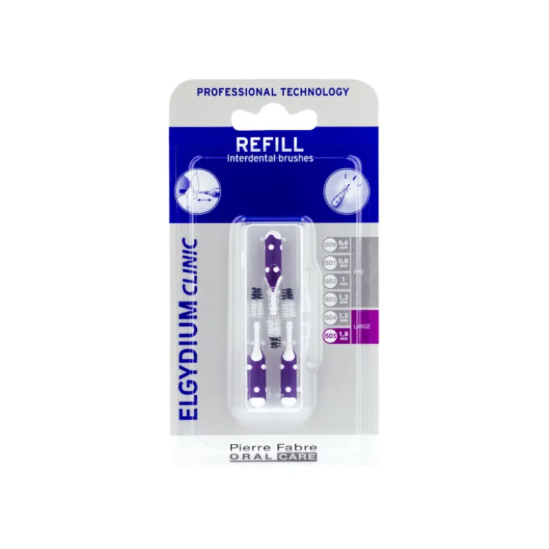 Elgydium Clinic Recarga para Escovilhão Interdental Roxo ISO 5