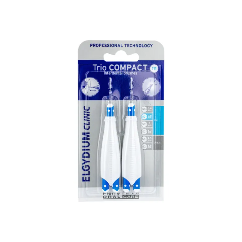Elgydium Clinic Trio Compact Escovilhão Interdental ISO 111