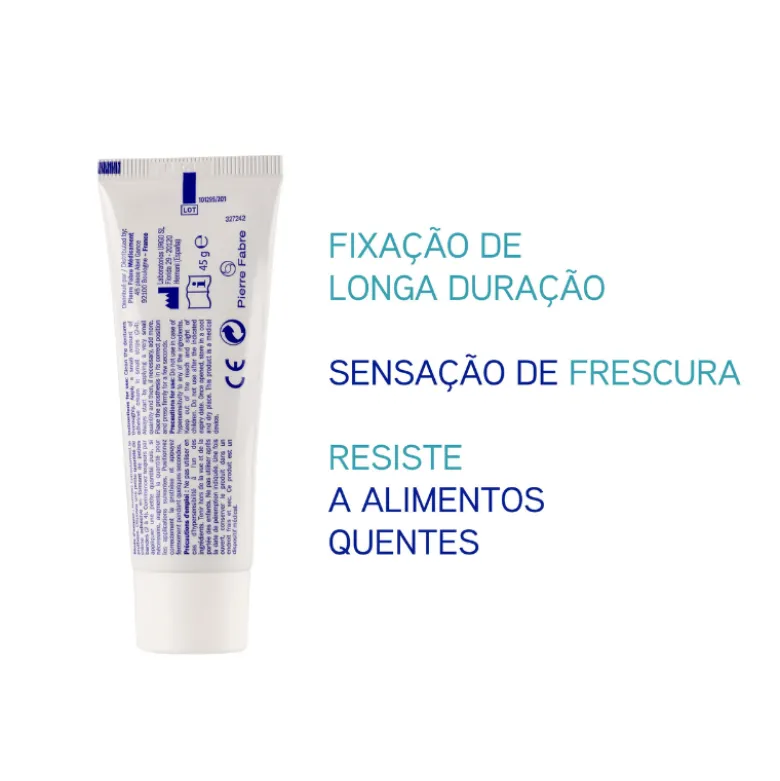 Elgydium Fix Creme Fixativo Próteses Dentárias Extra Forte 45 g