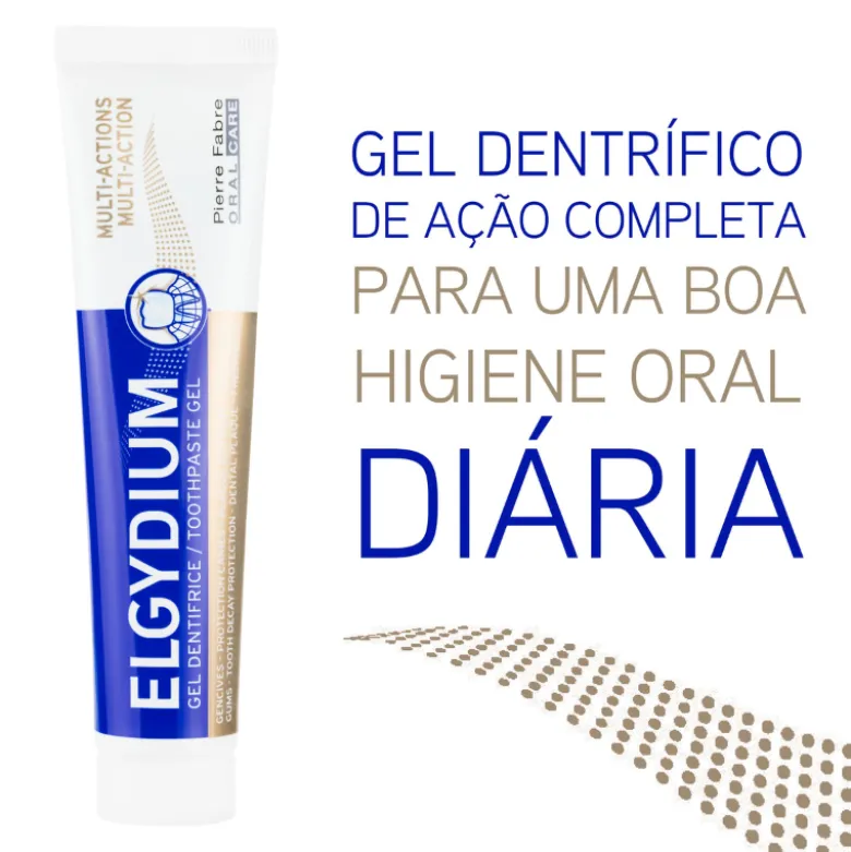 Elgydium Gel Dentífrico Multi-Ações 75ml