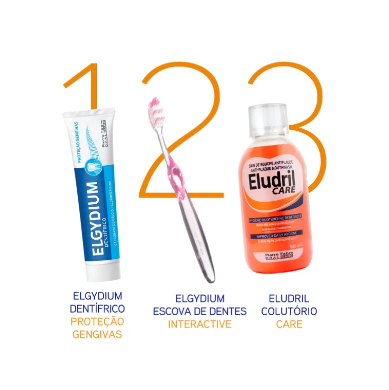 Elgydium Interactive Escova de Dentes Suave