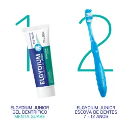 Elgydium Júnior Pasta de Dentes Sabor Menta Suave 7-12Anos 50ml