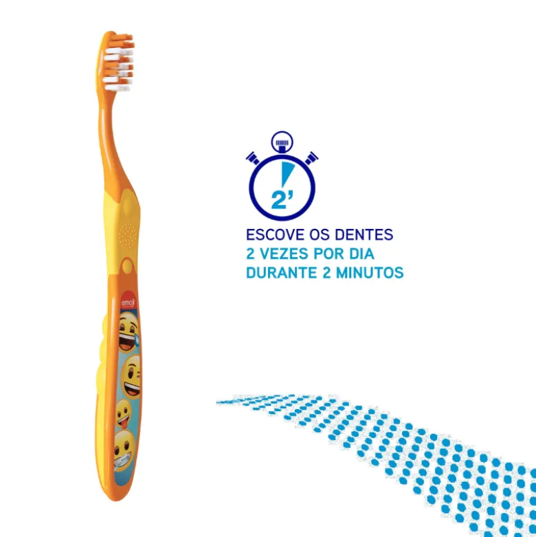 Elgydium Junior Escova de Dentes Emoji 7-12Anos
