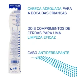 Elgydium Junior Escova de Dentes Emoji 7-12Anos