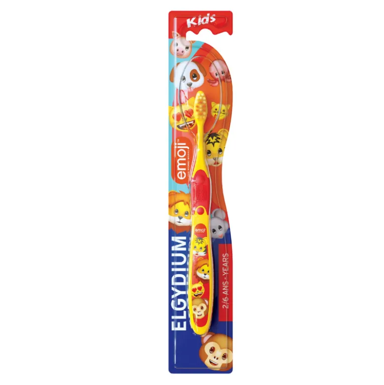 Elgydium Kids Escova de Dentes Criança Emoji 2-6Anos