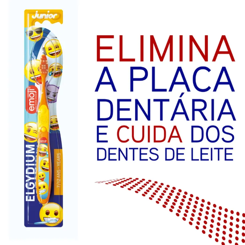 Elgydium Kids Escova de Dentes Criança Emoji 2-6Anos