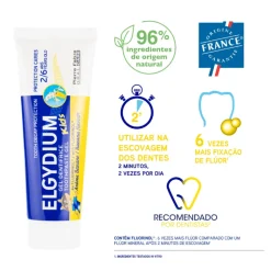 Elgydium Kids Gel Dentífrico Sabor Banana 2-6Anos 50ml
