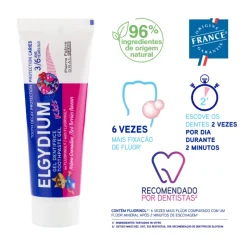 Elgydium Kids Gel Dentífrico Sabor Frutos Silvestres 3-6anos 50ml