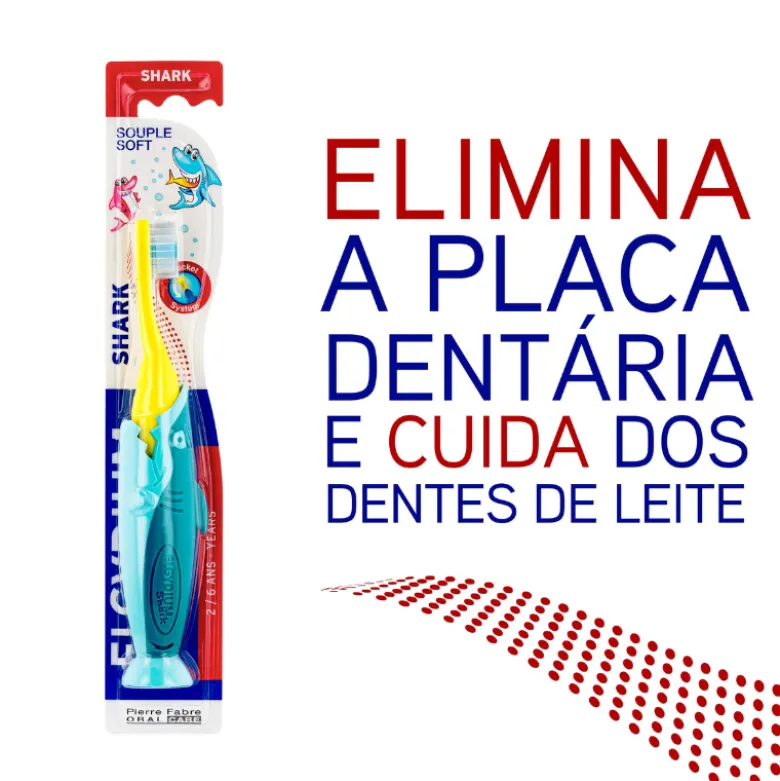 Elgydium Kids Shark Escova de Dentes Criança 2-6Anos