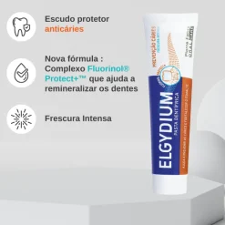 Elgydium Pasta Dentífrica Duo Proteção Cáries 2x75ml | Formulada com Fluorinol