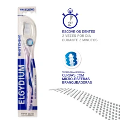 Elgydium Whitening Escova de Dentes Branqueamento Média