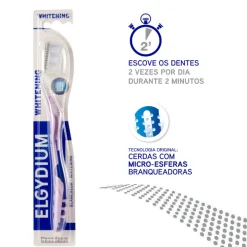 Elgydium Whitening Escova de Dentes Branqueamento Suave