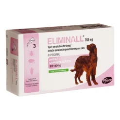 Eliminall Cão 20-40Kg X 3 Solução Unção
