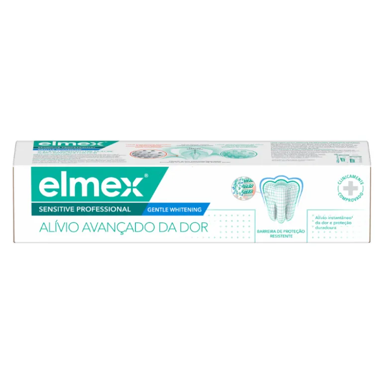 Elmex Sensitive Professional Branqueador Dentífrico 75ml | Para Dentes Sensíveis | Pro-Argin