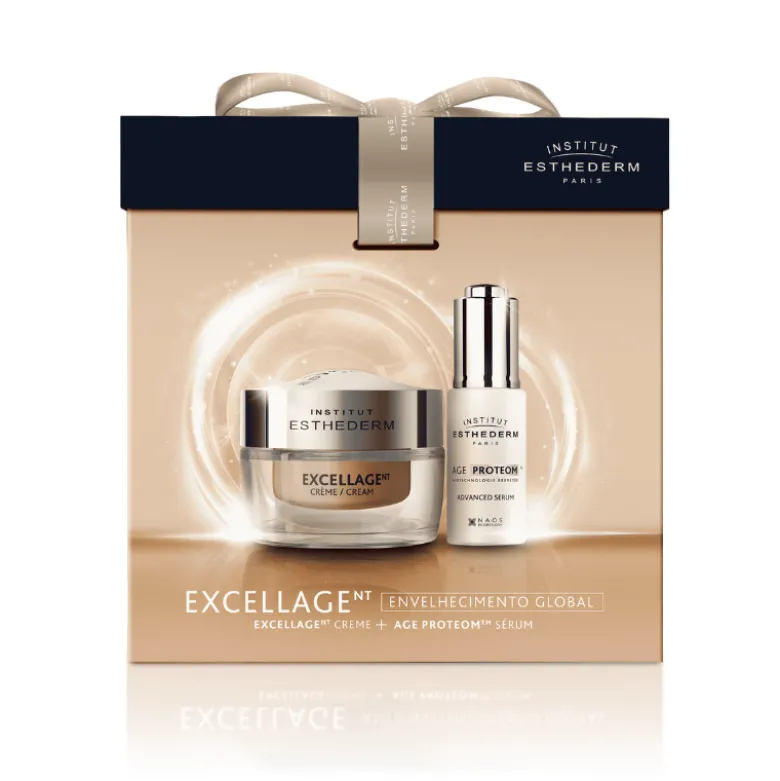 Esthederm Coffret Excellage Creme + Age Proteom Sérum | Edição Natal