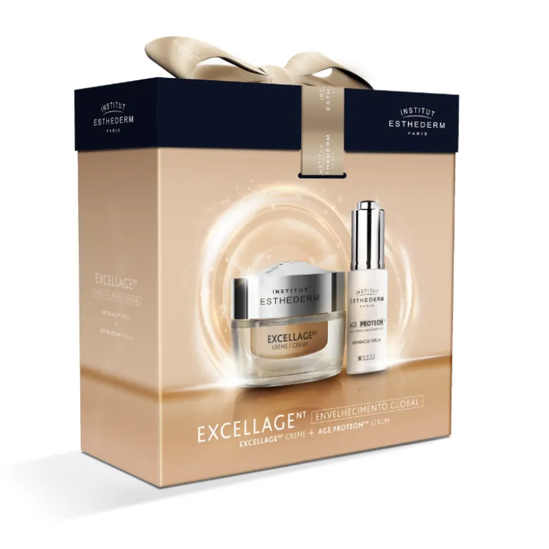 Esthederm Coffret Excellage Creme + Age Proteom Sérum | Edição Natal