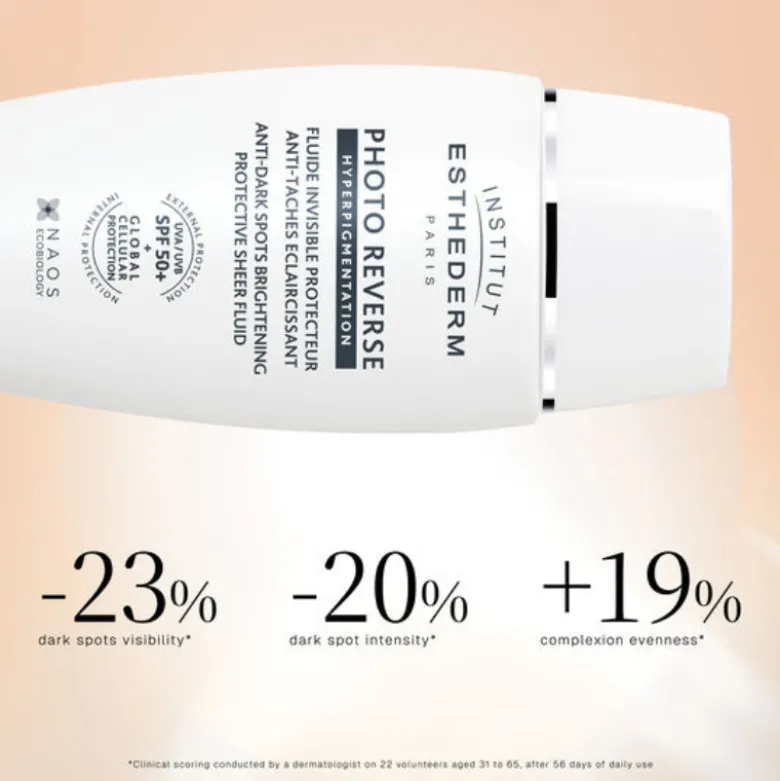 Esthederm Photo Reverse SPF50+ Fluido Invisível Anti-Manchas 40ml | Proteção Solar