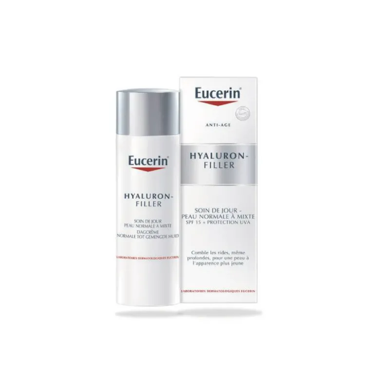 Eucerin Hyaluron-Filler Dia Pele Normal a Mista 50ml
