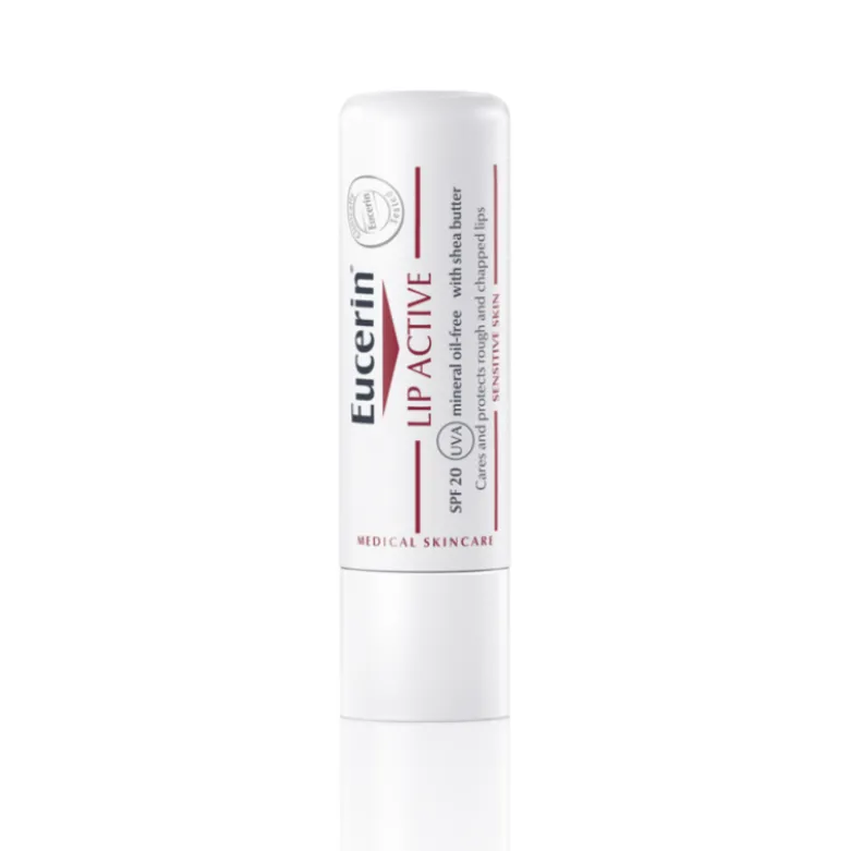 Eucerin Lip Active 4,8g | Batom Cieiro Hidratação e Proteção Solar FPS 20
