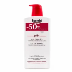 Eucerin pH5 Gel de Banho Pele Sensível 1L Preço Especial