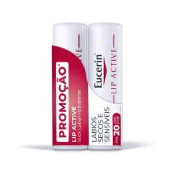 Eucerin pH5 Lip Active Stick 4,8g X2 -25% na 2ª Unidade | Batom Lábios Hidratante