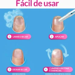 Excilor Easy Caneta Tratamento Antifúngico para Unhas 4ml | Secagem Rápida | Aplicação Diária