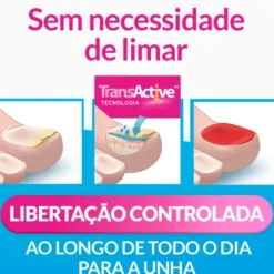 Excilor Forte Color Verniz Vermelho 30ml | Tratamento Antifúngico para Unhas | Cobre e Trata | Aplicação Diária