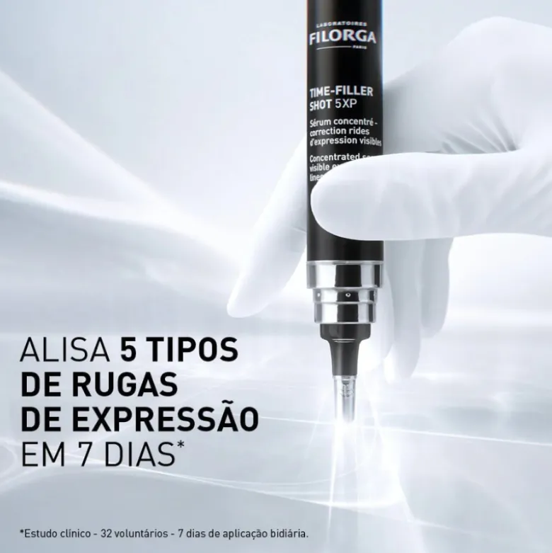 Filorga Pack Time-Filler Shot 5XP 15ml + Creme 5XP 15ml | Anti-Rugas Intensivo