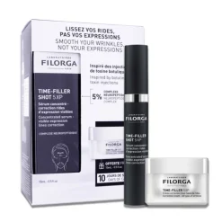 Filorga Pack Time-Filler Shot 5XP 15ml + Creme 5XP 15ml | Anti-Rugas Intensivo