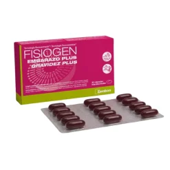 Fisiogen Gravidez Plus Cápsulas x30 | Ácido Fólico + DHA + Ferro Sucrossómico