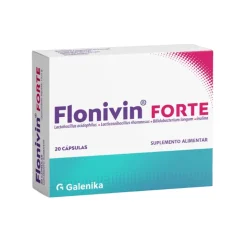 Flonivin Forte Cápsulas x20 | Probiótico Sinbiótico Digestão