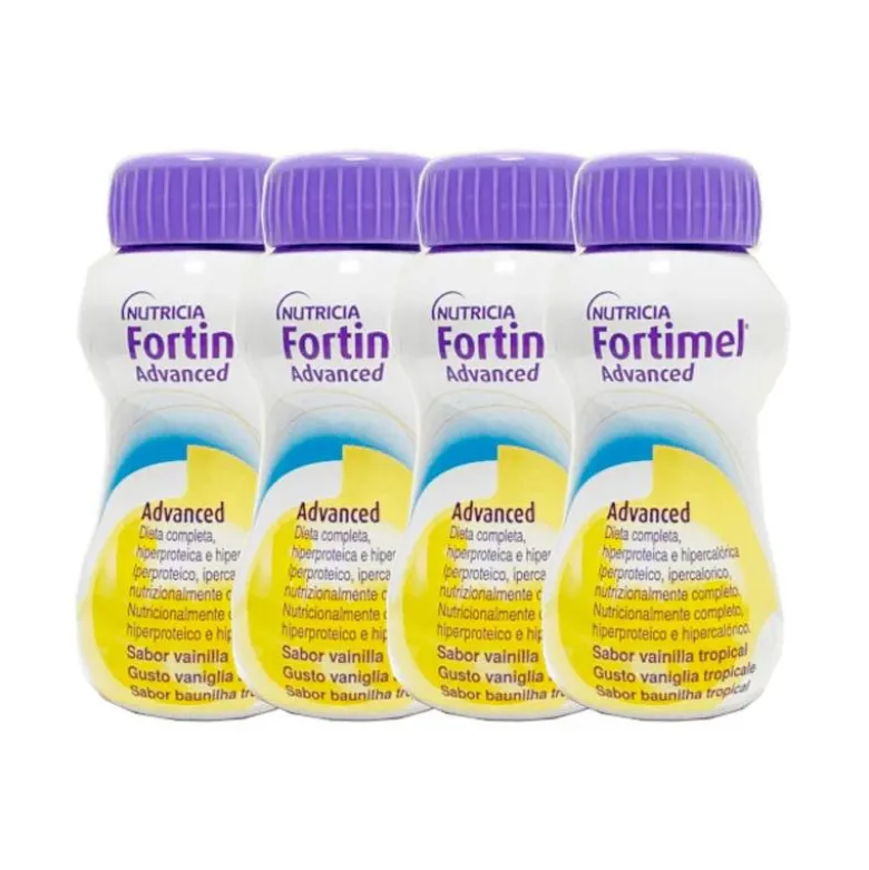 Fortimel Advanced Baunilha Tropical 4x200ml