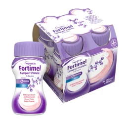 Fortimel Compact Protein Morango 4x125ml | Perda de peso, oncologia e pré/pós operatório