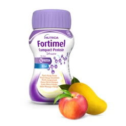 Fortimel Compact Protein Pêssego-Manga 4x125ml | Perda de peso, oncologia e pré/pós operatório
