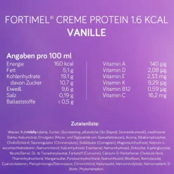 Fortimel Creme Protein Baunilha 4x125g
