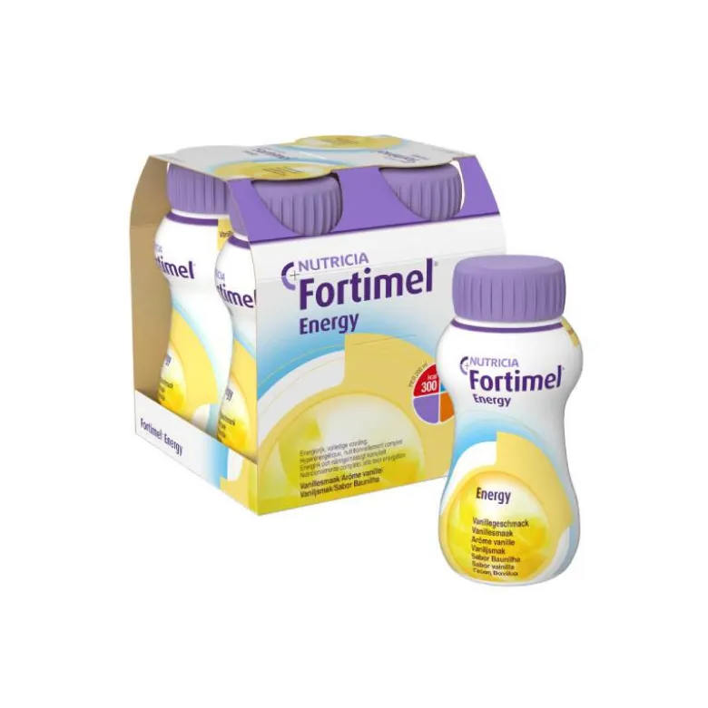 Fortimel Energy Solução Oral Baunilha 4x200ml