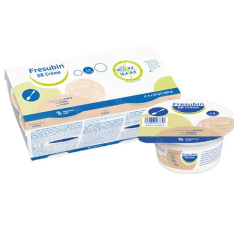Fresubin DB Crème Praliné 4x125g – Suplemento Nutricional para Diabetes e Disfagia