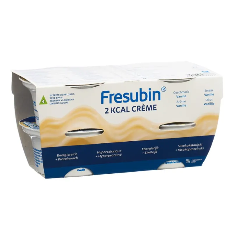 Fresubin DB 2Kcal Crème Baunilha 4x200g | Malnutrição, Recuperação nutricional, Dificuldades de deglutição