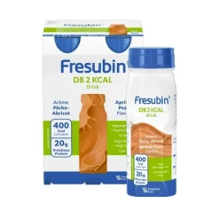 Fresubin DB 2Kcal Drink Pêssego-Alperce 4x200ml | Para malnutrição associada à doença