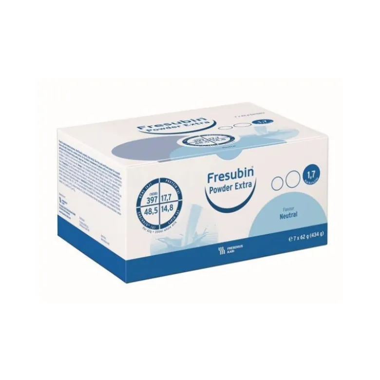 Fresubin Pó Extra Pó Carteiras Neutro 7x62g