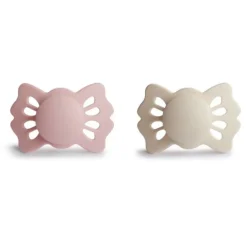 Frigg Lucky Chupetas Silicone Cream e Blush 0-6M